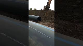 HDPE pipe joint work [upl. by Eenot]