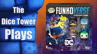 Funkoverse Strategy Game  A Dice Tower Play Through [upl. by Leoy361]