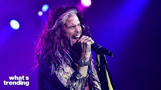 Aerosmith PEACE OUT Tour Dates Postponed Following Steven Tylers Bleeding Vocal Cords [upl. by Willette]