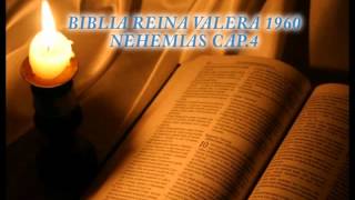 Biblia HabladaBIBLIA REINA VALERA 1960 NEHEMIAS CAP 4 [upl. by Rubetta]