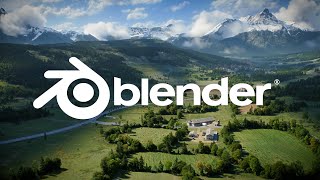 Create Realistic Environments With Blender [upl. by Saltzman]