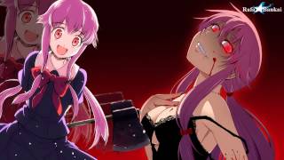 Full Music Mirai Nikki ENDING 2「Dead END」 [upl. by Haelat932]