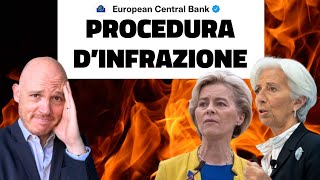 LUNIONE EUROPEA POTREBBE SANZIONARE LITALIA PER DEFICIT ECCESSIVO Ecco cosa significa [upl. by Allesiram103]