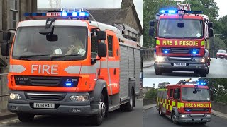 Multiple Fire Engines Respond to House Fire in Lancaster  Lancashire Fire and Rescue Service [upl. by Aniela574]