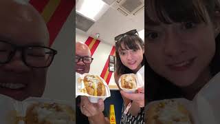 4 Hot Dog spots in Las Vegas with EatItKatie [upl. by Daniella703]