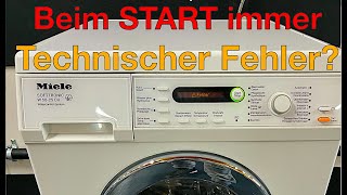 Technischer Fehler Waschmaschine Miele [upl. by Anuahc]