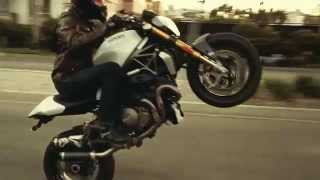 2014 Ducati Monster 1200S Wheelie [upl. by Nedry]