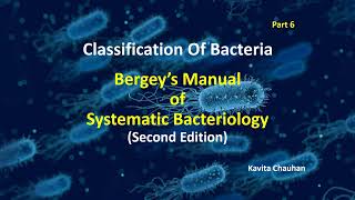 Bergey’s Manual of Systematic Bacteriology Second Edition [upl. by Valorie953]