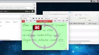 Create Animated GIF by Recording Screen MacGifGrabber [upl. by Kory877]