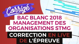 Bac Blanc by digiSchool  Correction en LIVE du Bac Blanc de Management des Organisations STMG [upl. by Llekcor520]