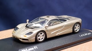 ミニチャンプス マクラーレン F1 MINICHAMPS McLaren F1 [upl. by Jemimah]