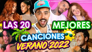 Las 20 MEJORES CANCIONES del VERANO 2022 ☀️🌴💦 ÉXITOS y NOVEDADES MUSICALES  Serch WOW QUÉ PASA [upl. by Ecirad]