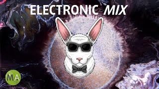 Upbeat Study Music Deep Focus Techno Mix Rabbit  Isochronic Tones [upl. by Sprague]