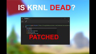 Are KRNL amp Others Gone Explanation to everything [upl. by Aniluap]