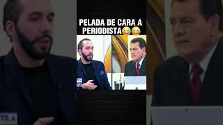 Pelada de cara de Nayib Bukele a periodista opositor a su gabinete de gobierno [upl. by Llehsyt]