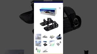 Mini Ski Skates Portable Short Skiboard Adjustable shopatronics [upl. by Nostets]