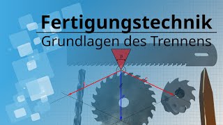 Grundlagen Trennen Keilwinkel  Zeichnerische Ermittlung der Schnittkräfte  Kräfteparallelogramm [upl. by Aicilaana]