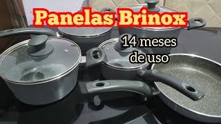 Panelas Brinox Ceramic Life Optima  Após um ano de uso [upl. by Careaga]