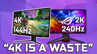 Is 4K a Waste  1440p vs 4K Monitors [upl. by Skrap336]