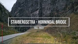 Good drivers  Stavbergsetra  Hornindal Bridge Norway  Fall 2022 [upl. by Artined]