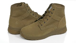 Carhartt Force 5quot Lightweight Sneaker Boot Soft Toe SKU 9543151 [upl. by Skcirdnek]