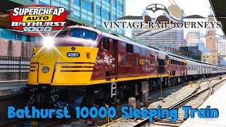 Vintage Rail Journeys  Bathurst 1000 Sleeping Train 6th October 2023 [upl. by Illene]