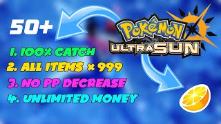 Pokémon Ultra Sun All Cheat Codes for Citra MMJ Emulator [upl. by Alleen]