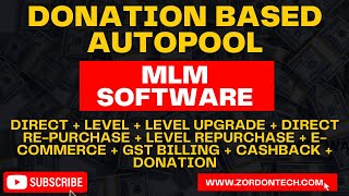 Donation Based Autopool Software  2022  RePurchase with Unique Features [upl. by Namilus]