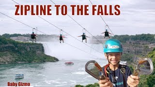 One of the BEST Things to do at NIAGARA FALLS Wildplay Mistrider Zipline [upl. by Auhoj177]