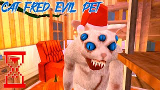 Кот Фред Новогоднее обновление  Cat Fred Evil Pet [upl. by Nhtanhoj]