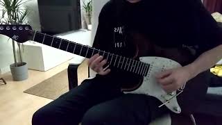 Intervals  Touch And Go Guitar Cover Mayones Aquila QM6 [upl. by Atnahsal329]