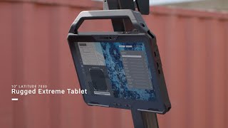 Latitude 7030 Rugged Extreme Tablet  Powerfully Small [upl. by Arabella343]