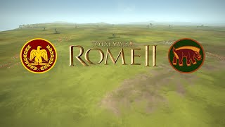 Total War Rome 2  Arverni vs Rome بتل انلاین بازی توتال وار روم 2 [upl. by Garvy536]