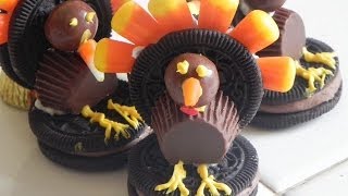 Galletas en Forma de Pavo  Turkey Cookies  NuestraCasa2013 [upl. by Ahterod150]