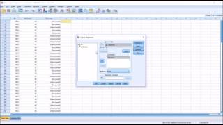 Binary Logisitic Regression in SPSS with One Continuous Predictor Variable [upl. by Agn384]