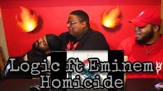 Logic  Homicide feat Eminem Official Audio REACTION 🔥 [upl. by Daniell]