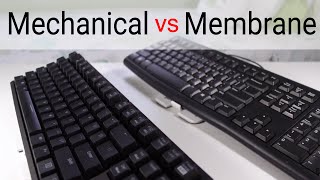 Mechanical vs Membrane Keyboards Are Mechanical Keyboards Worth It [upl. by Sorenson791]