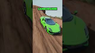 Which Car will Jump All Types beamng shorts [upl. by Terryn]