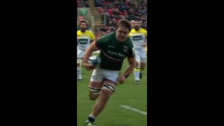 Jasper Wiese powers through for Leicester Tigers [upl. by Noraj]