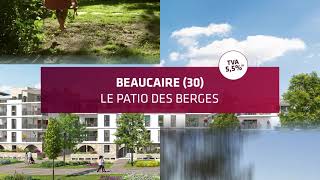 Résidence Le Patio des Berges  programme immobilier neuf à Beaucaire 30 [upl. by Glory]