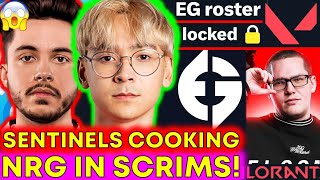 Sentinels Scrimbux LEAKED Beating NRG 100T Cooking 😨 VCT News [upl. by Mcadams]