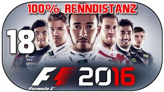 F1 2016 18  Training in China  100 Renndistanz ★ 60fps Lets Play F1 2016 Deutsch [upl. by Ymme]