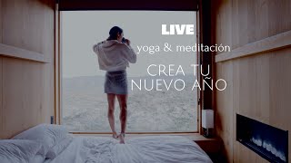 YOGA Y MEDITACIÓN ✨Crea tu nuevo año 2024 desde la gratitud [upl. by Golliner]