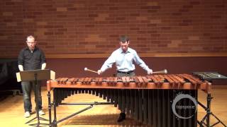 quotDistancequot for solo marimba and crotales Micheal Barnes [upl. by Ettesus]