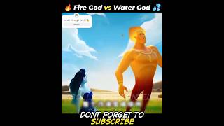 The Fire God and Water God fighting for last tree on Earth shorts [upl. by Gable]