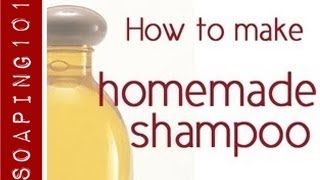 How to Make Homemade Shampoo  Soaping101 [upl. by Nolla]