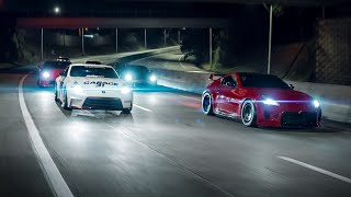 Z Gang 20  Nissan 370Z Midnight Run 4K [upl. by Milde]