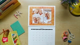 Create Personalized Wall Calendars at Walgreens [upl. by Bailey]