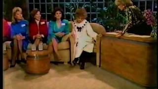 quotDesigning Womenquot cast on Joan Rivers Show in 1986 [upl. by Notloc]