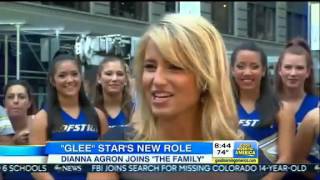 Dianna Agron at Good Morning America Interview [upl. by Donalt]